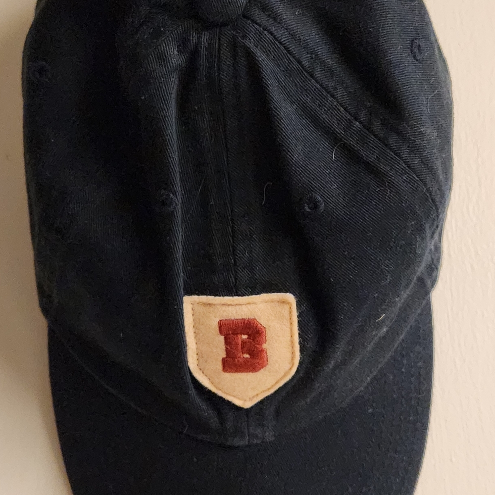 Banana Republic Black Cap with Orange/Yellow Logo
